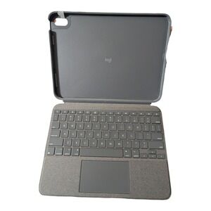 BbO Logitech Combo Touch Keyboard Case iPad 10th Gen - Oxford Gray